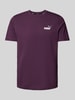 PUMA PERFORMANCE T-Shirt mit Label-Print Purple