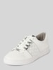 MICHAEL Michael Kors Sneakers met labelapplicatie, model 'KEATON LACE UP' Zilver