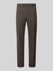 Selected Slim Fit Anzughose mit Woll-Anteil Modell 'SLIM-NEIL' Dunkelbraun