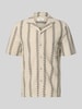 s.Oliver RED LABEL Regular Fit Freizeithemd aus Baumwoll-Mix Beige