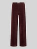 Raffaello Rossi Regular Fit Cordhose aus Baumwoll-Mix Modell 'ELAINE' Bordeaux
