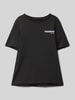 Jack & Jones T-shirt z nadrukowanym motywem Czarny