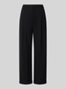 Armani Exchange Relaxed Fit Stoffhose mit Kellerfalten Black