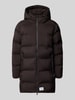 khujo Steppjacke mit Zweiwege-Reißverschluss Modell 'CADE' Dunkelbraun
