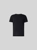 Filippa K Regular Fit T-Shirt mit Rollsaum Black