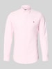 Polo Ralph Lauren Slim Fit Freizeithemd aus reiner Baumwolle Pink