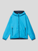 Killtec Funktionsjacke mit Kontrastbesatz Blau