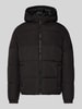 Jack & Jones Steppjacke mit Reißverschluss Modell 'MAZE' Black