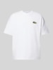 Lacoste T-Shirt mit Rundhalsausschnitt Weiss