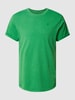 G-Star Raw T-shirt met labeldetail Groen