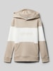 Jack & Jones Loose Fit Hoodie mit Känguru-Tasche Modell 'ELEGACY' Sand