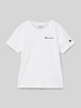 CHAMPION T-shirt met labelprint Wit