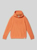 Garcia Hoodie mit Label-Patch Orange