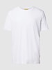 camel active T-Shirt mit Logo-Stitching Weiss