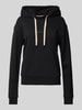 BOSS Hoodie mit Label-Print Modell 'STRIPE' Black