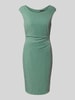 Vera Mont Sukienka koktajlowa o długości do kolan z marszczeniem Jasnozielony