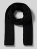 MCNEAL Schal aus Woll-Mix mit Kaschmir-Anteil Black