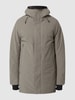 Krakatau Parka mit Wattierung Modell 'Technical Parka' Olivgrün
