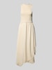 Gestuz Maxikleid mit Turtleneck Modell 'sama' Beige