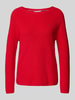 Tommy Hilfiger Regular fit gebreide pullover van zuiver katoen Rood