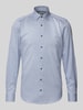 OLYMP Level Five Slim Fit Businesshemd mit Kentkragen Modell 'NEW YORK' Bleu