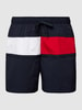 Tommy Hilfiger Zwembroek met meerkleurig design Donkerblauw