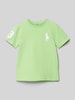 Polo Ralph Lauren Kids T-shirt met logostitching Lichtgroen