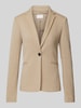 Jake*s Collection Blazer met strookzakken Zand