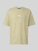 HUGO Blue Oversized T-Shirts aus reiner Baumwolle Modell 'Nalono' Hellgruen
