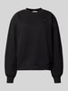 Tommy Hilfiger Regular Fit Sweatshirt mit Logo-Stitching BLACK