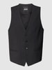 BOSS Gilet met paspelzakken, model 'Huge Vest' Antraciet