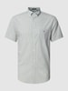 Gant Regular Fit Freizeithemd mit Streifenmuster Schilf