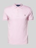 Polo Ralph Lauren Poloshirt mit Label-Stitching Pink