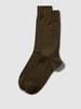 HUGO CLASSIFICATION Socken mit Label-Detail im 2er-Pack Dunkelgruen