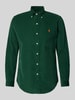 Polo Ralph Lauren Custom fit vrijetijdsoverhemd met logostitching Flessengroen