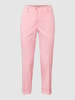 Raffaello Rossi Cropped Slim Fit Chino mit Stretch-Anteil Modell 'Dora' Pink