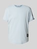 Calvin Klein Jeans T-Shirt mit Label-Badge Hellblau