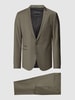 Drykorn Slim Fit Anzug mit Webmuster Modell 'IRVING' Gruen
