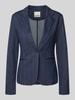 ICHI Blazer aus Viskose-Mix mit Reverskragen Modell 'KATE' Marine