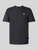 Blend T-Shirt mit Label-Print Modell 'JAKE' Black