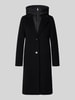CINQUE Regular Fit Wollmantel mit Kaschmir-Anteil Modell 'MIRA' Black