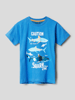 Blue Seven T-shirt met motiefprint Koningsblauw