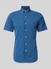 Polo Ralph Lauren Custom fit vrijetijdsoverhemd met button-downkraag Donkerblauw