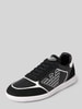 EA7 Emporio Armani Sneakers met labelprints, model 'NEW HERITAGE EAGL' Zwart