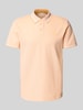 Tom Tailor Regular fit poloshirt van katoenmix Oranje