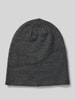 Barts Muts met labeldetail, model 'ECLIPSE' Antraciet