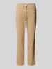 Raphaela By Brax Stoffen broek met steekzakken, model 'Laura' Camel