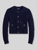 Polo Ralph Lauren Strickjacke mit Zierknöpfen Dunkelblau