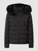 DKNY Steppjacke mit abnehmbarer Kapuze  Schwarz