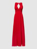 Jake*s Cocktail Abendkleid mit Taillenpasse Rot